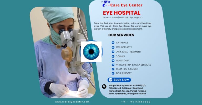 Top 10 Reasons to Choose I Care Eye Centre for Your Eye Treatment