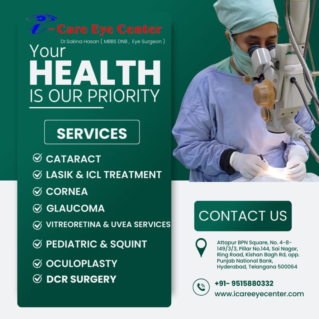 Best Eye Care Center in Hyderabad – Icare Eye Center